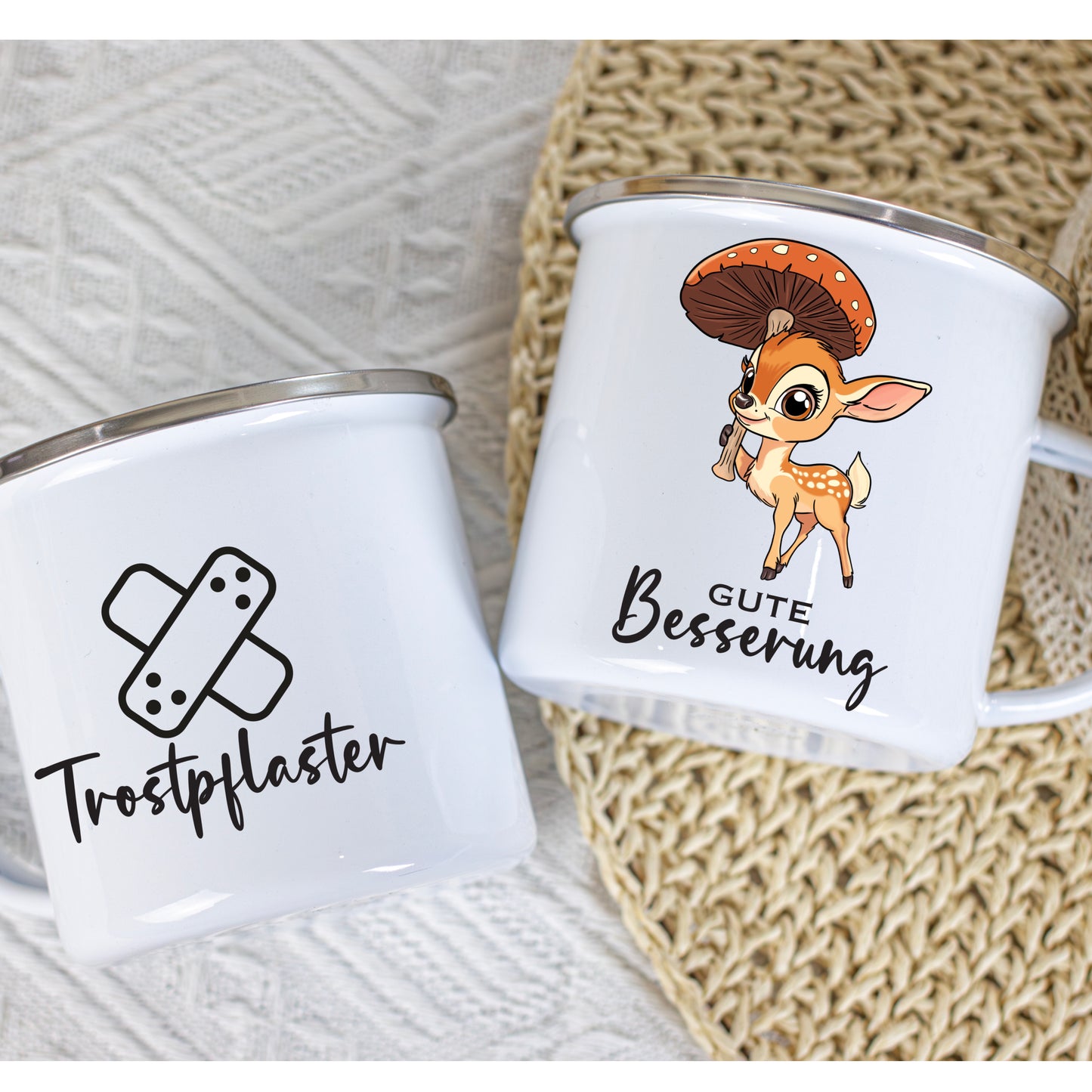 Digistamp Set Gute Besserung kleines Reh.