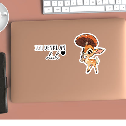 Digistamp Set Gute Besserung kleines Reh.