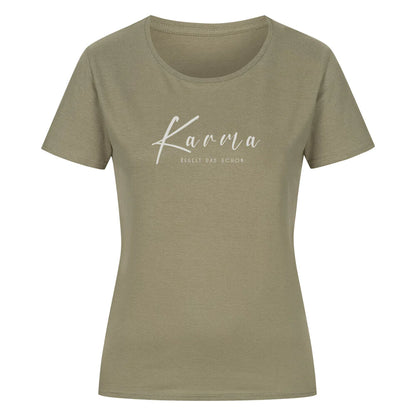 Resteecke Damenshirt Karma olivgrün Gr. S