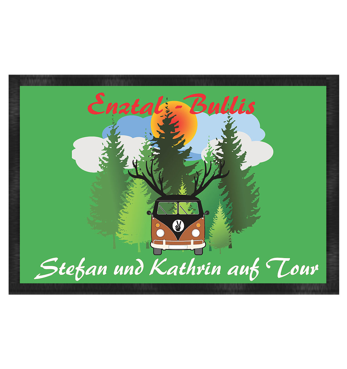 Enztal-Bulli - Fußmatte 60x40cm