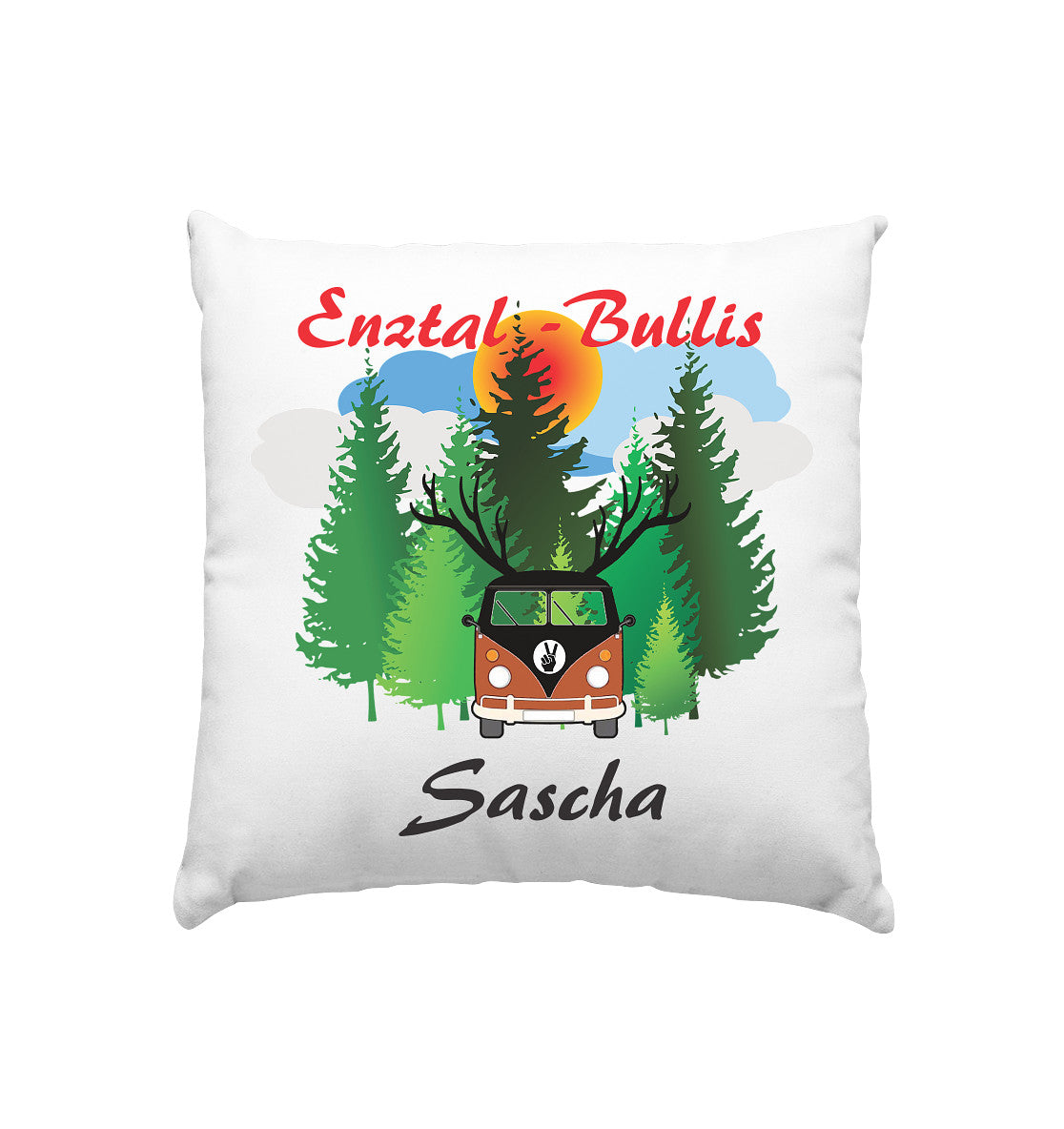 Enztal - Bullis Kollektion - Kissen 40x40cm