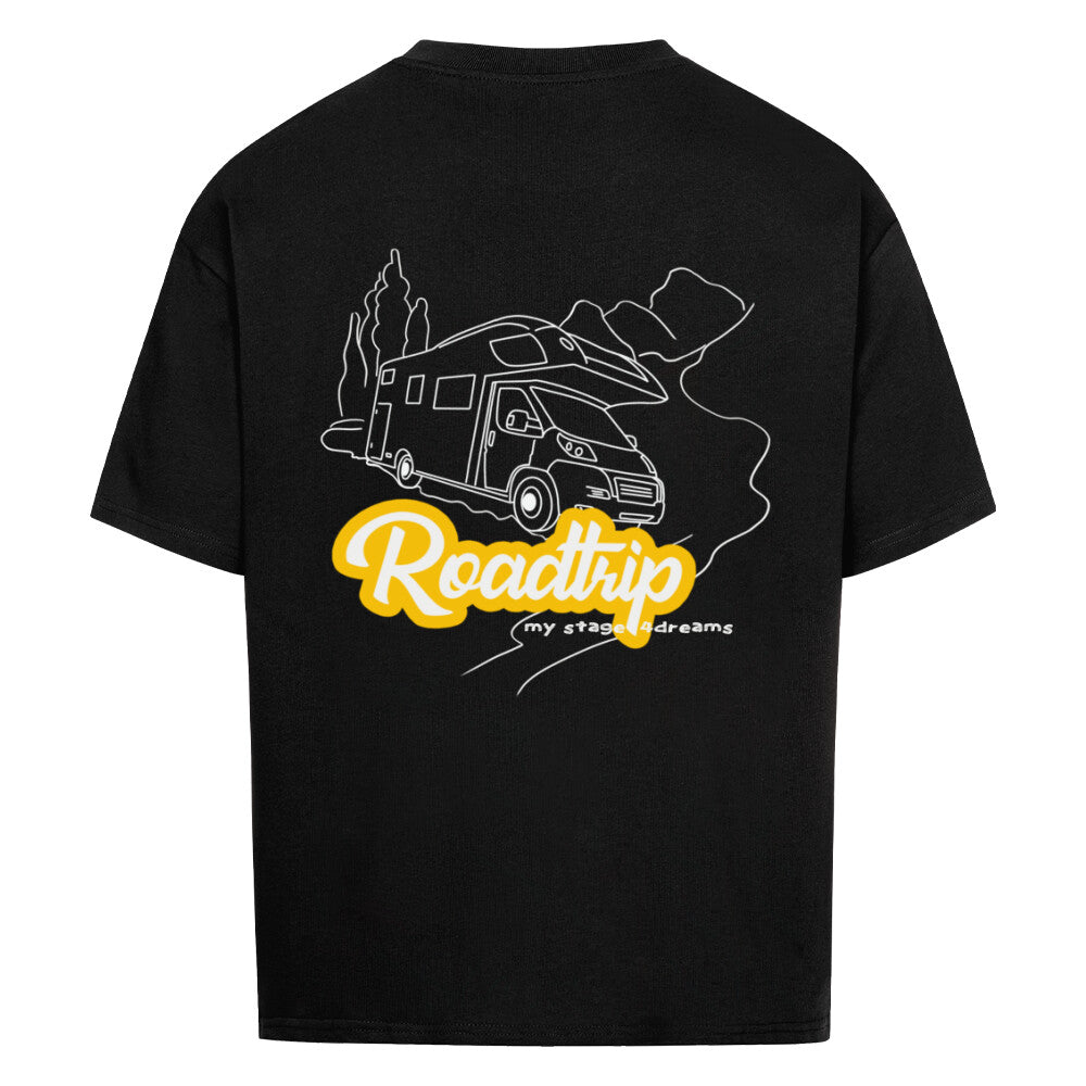 campingshirt oversize motiv roadtrip