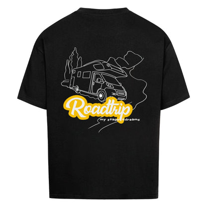 campingshirt oversize motiv roadtrip