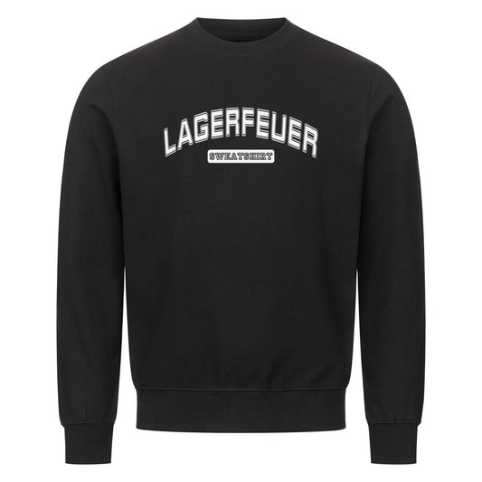 camping sweatshirt shirt spruch lagerfeuer