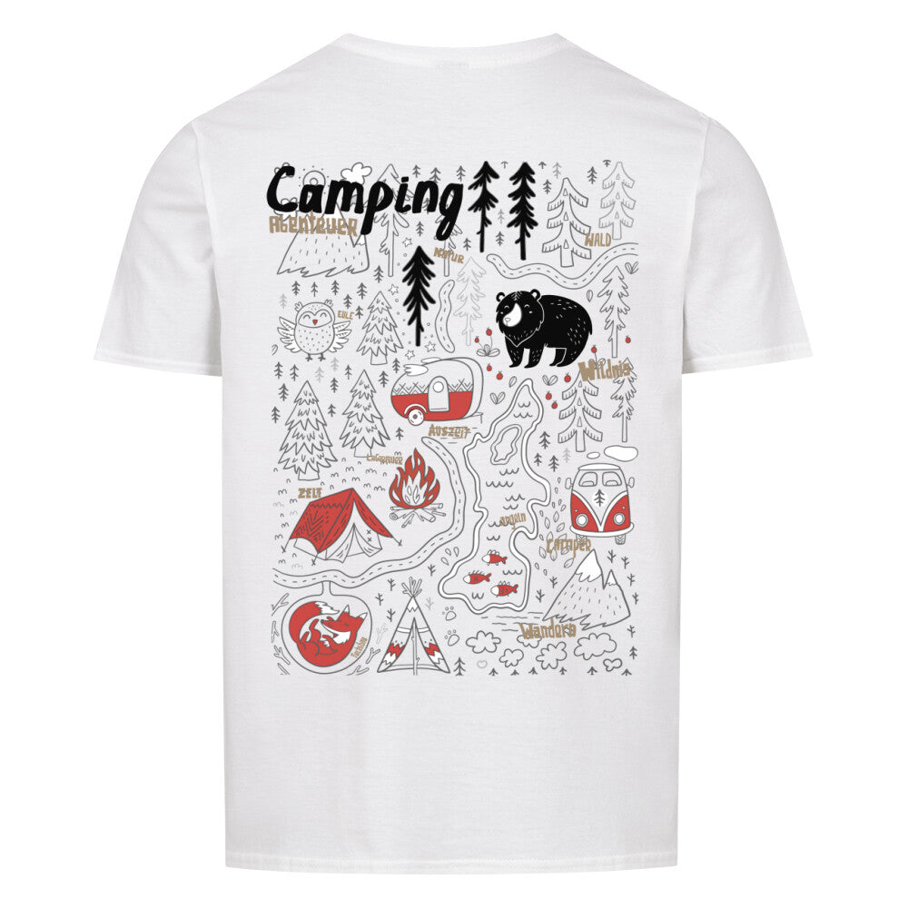 Camping Abenteuer Shirt Hoodie Motiv