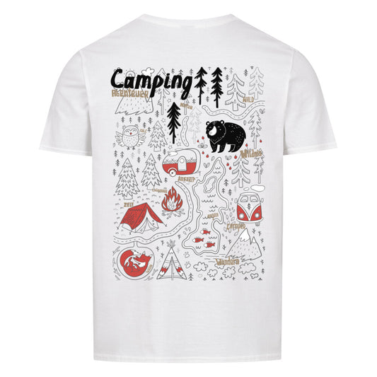 Camping Abenteuer Shirt Hoodie Motiv