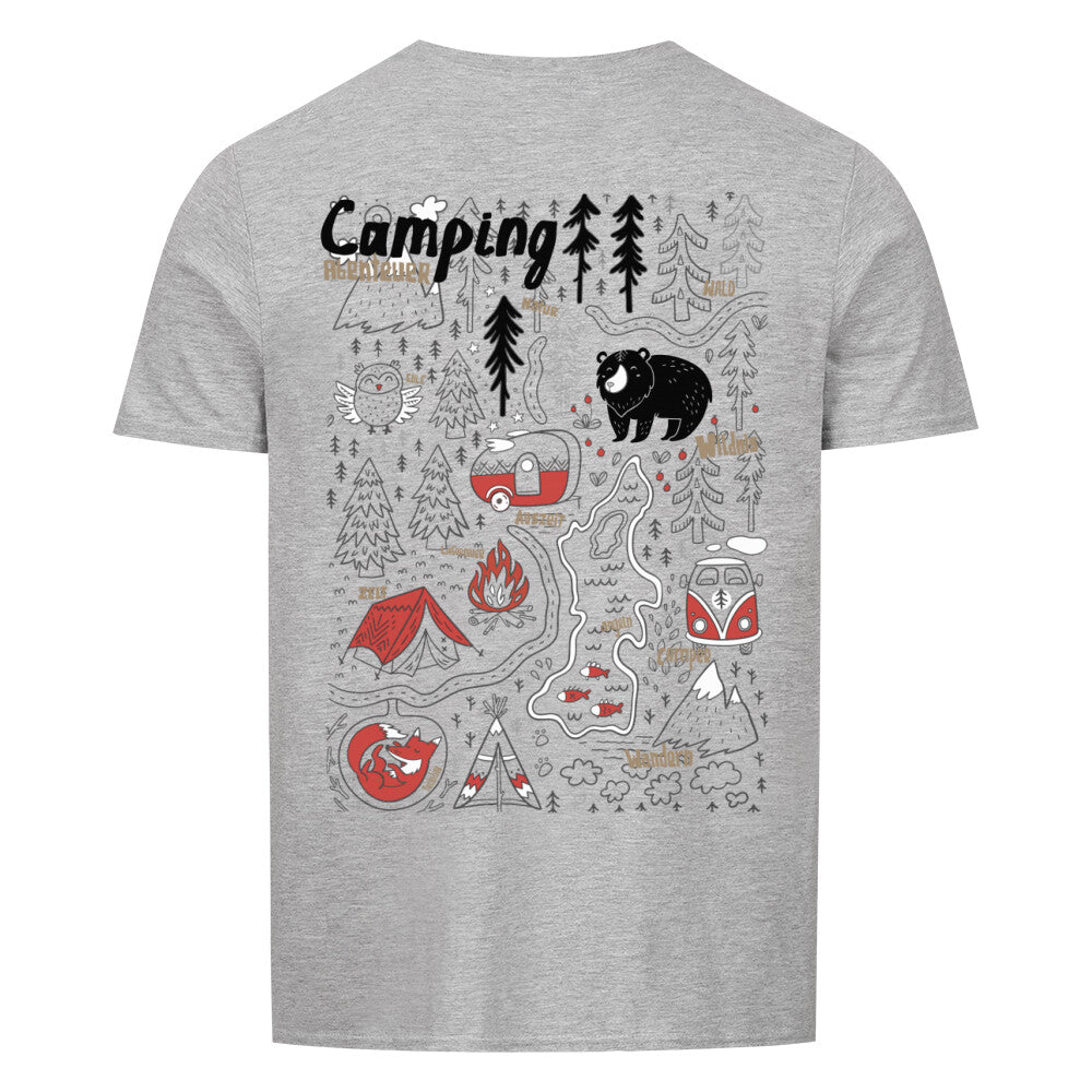 Camping Abenteuer Shirt Hoodie Motiv