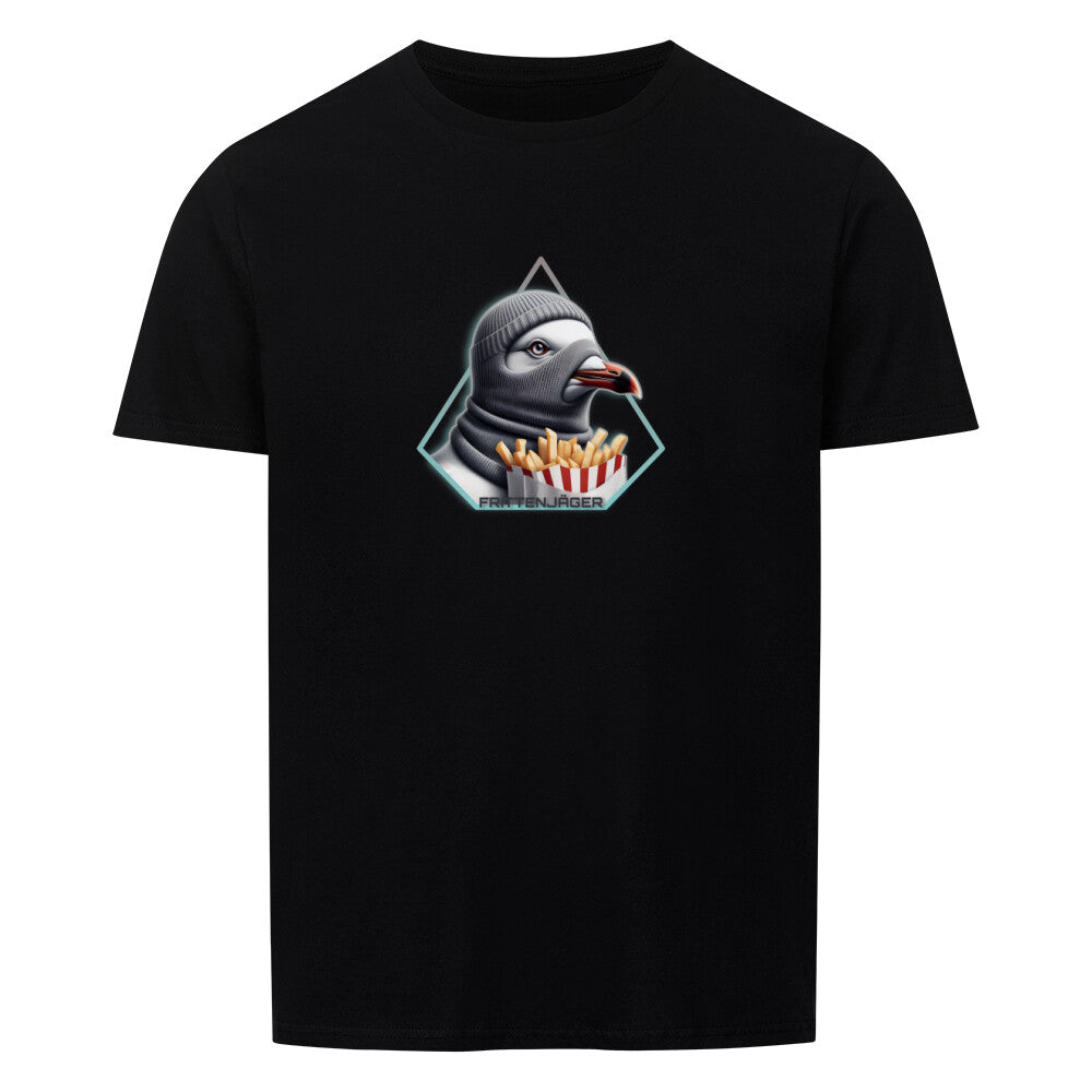 moin frittenjäger tshirt camping und meer campingshirt möwe