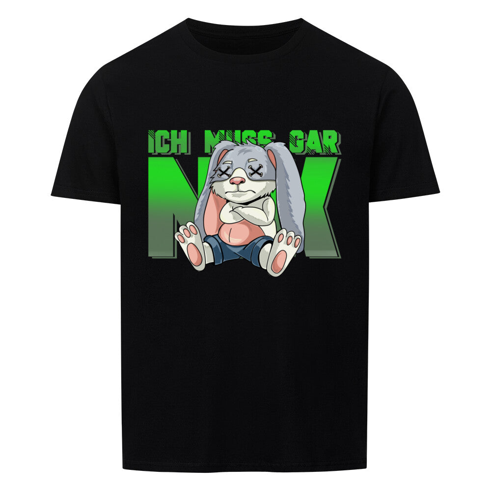 Ich muss gar nix Campingshirt Campingtshirt für Camper