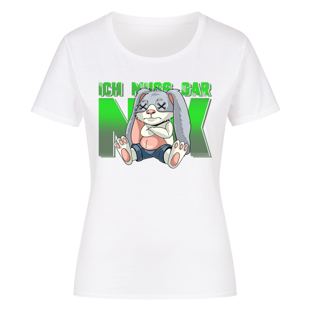 Ich muss gar nix Campingshirt Frauentshirt für Camper