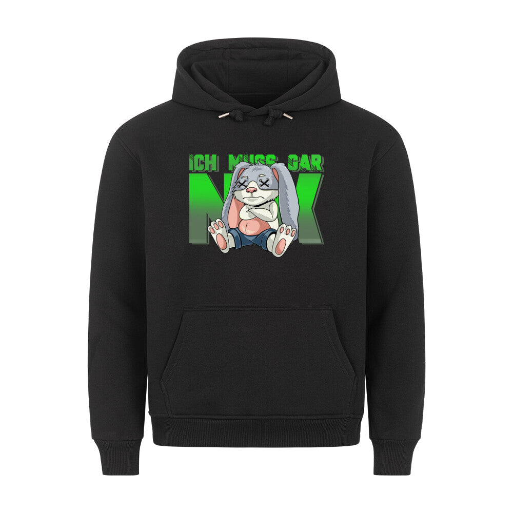 Ich muss gar nix Campinghoodie Hoodie für Camper 