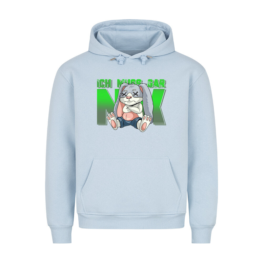 Ich muss gar nix Campinghoodie Hoodie für Camper 