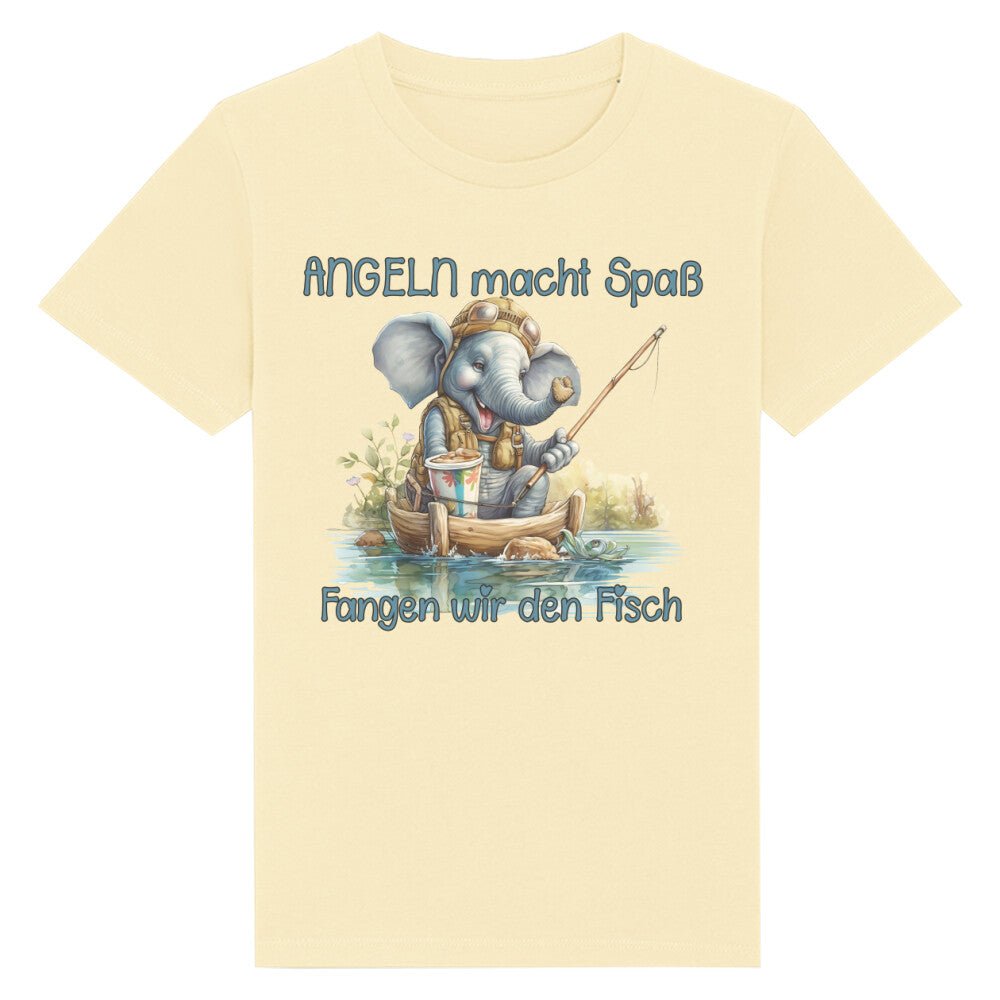 Angeln macht Spaß Premium Organic Shirt Kinder - Printartworld